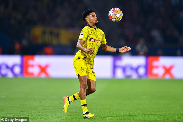 Former Chelsea defender Ian Maatsen put in an encouraging performance as Dortmund won