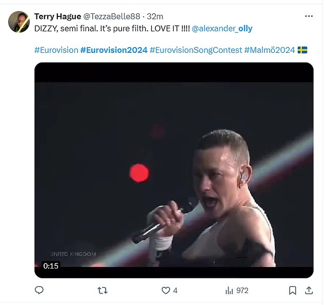 1715124157 514 Eurovision fans share concern for Olly Alexanders shaky vocals as