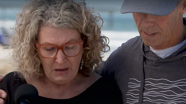 Martin and Debra Robinson (pictured) break down as they talk about their heartbreak