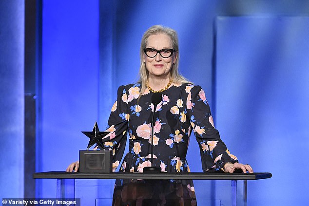 Rusciano went on to reveal that Meryl Streep (pictured) was 