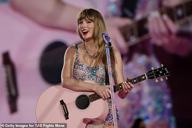 Swift also devastated fans when she failed to appear for the eighth year in a row;  seen in March in Singapore