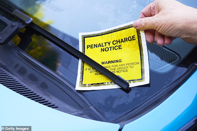 Fines: Last year motorists were issued a record £962 million in parking fines by councils alone, and this year this is expected to exceed £1 billion