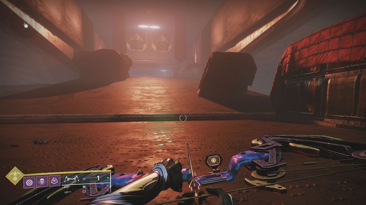 The ship entrance in Skydock IV in Destiny 2