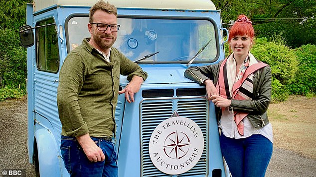 The Traveling Auctioneers, Antiques Road Trip and Celebrity Antiques Road Trip are all returning (photo: JJ Chalmers and Izzy Balmer, hosts of The Traveling Auctioneers)