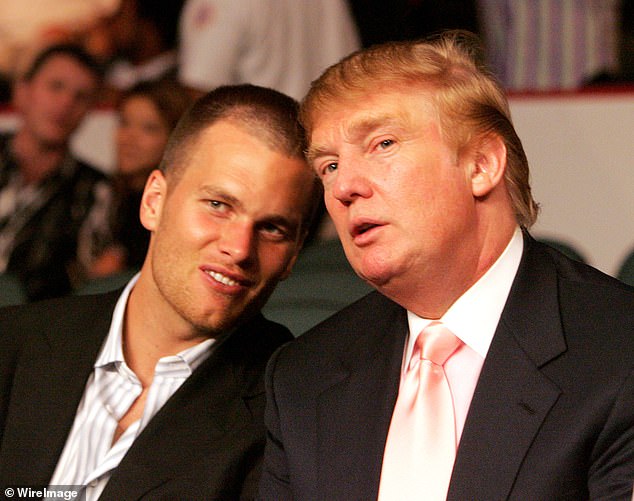 The former wide receiver also suggested that Brady supports former President Donald Trump