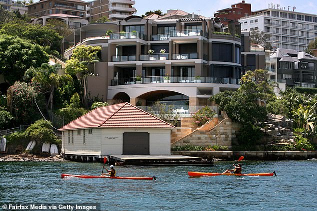 Designed by renowned architect Alec Tzannes, Wingadal is located at the end of Australia's most expensive cul-de-sac, in Australia's most expensive suburb