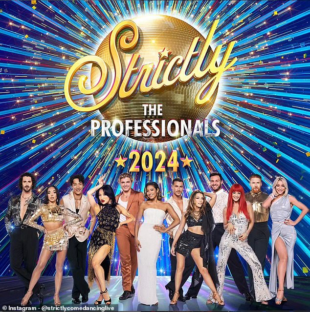 The Strictly The Professionals tour will see Dianne Buswell, Vito Coppola, Carlos Gu, Karen Hauer, Neil Jones, Nikita Kuzmin, Gorka Marquez, Luba Mushtuk, Graziano di Prima, Jowita Przystal, Michelle Tsiakkas and Nancy Xu take the stage