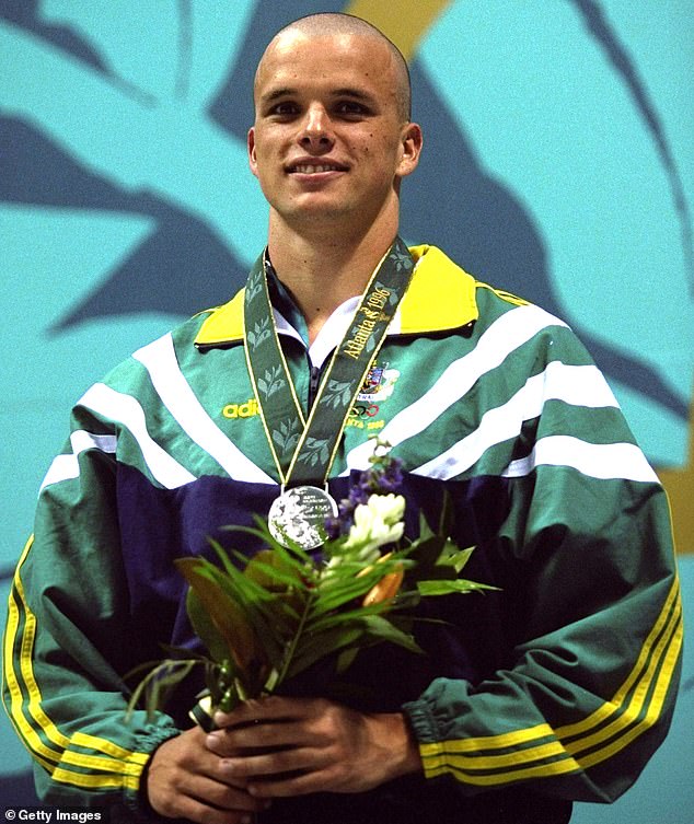 Miller won a silver medal in the 100-meter butterfly at the 1996 Olympic Games in Atlanta, but he felt crushed by finishing second