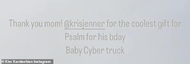 1715358269 274 Kim Kardashians youngest child Psalm gets a mini version of