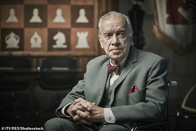 Laurenson as Professor George Amory in ITV series Endeavor - a spin-off of Inspector Morse