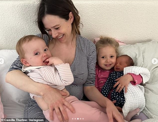 1715371314 324 Camilla Thurlow gives birth Love Island star welcomes her third