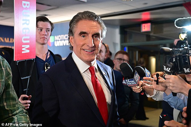 Among those in attendance was North Dakota Governor Doug Burgum, who has advised Trump on energy issues after he withdrew from the 2024 Republican nomination race.