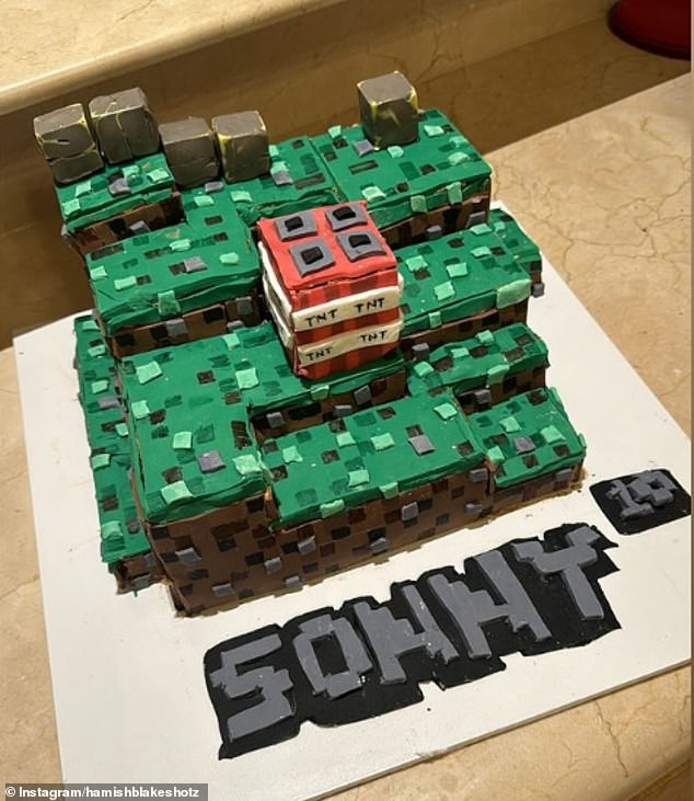 'I'm going to the shops because tonight is Cake Night, Sonny's tenth birthday!  Tonight's cake is a ten-year-old's ultimate fantasy,