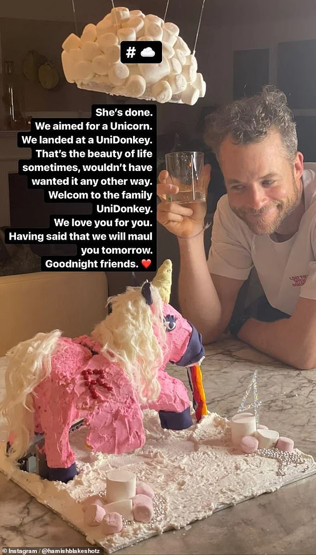 Blake has become a viral sensation after sharing his incredible birthday cake creations for his kids - Last month the funny man revealed the secret behind his impressive baking skills