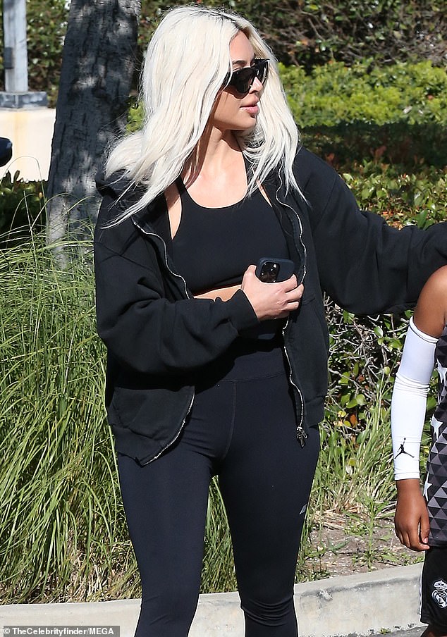 Meanwhile, Kim acquired her latest hair color last week with the help of hairstylist Chris Appleton, whose other clients include Jennifer Lopez and Ariana Grande