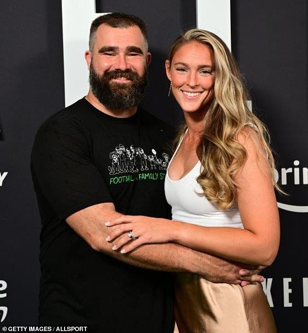 Jason and his wife Kylie also filmed a documentary – 'Kelce' – on the streaming service in 2023