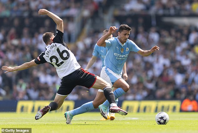 Try as they might, Fulham couldn't even lay a glove on Pep Guardiola's side