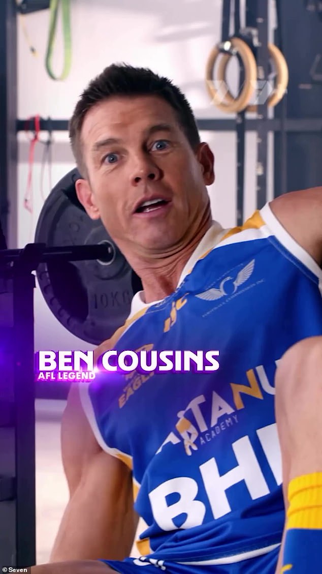 One of the stars who appeared in the promo was AFL legend Ben Cousins