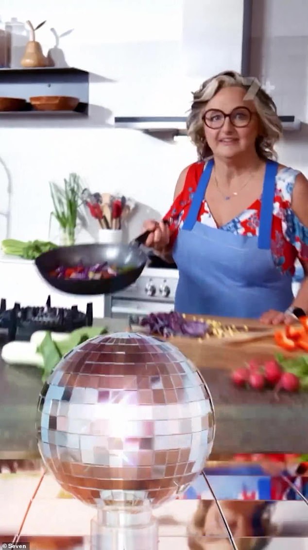 Another beloved star - MasterChef Australia fan favorite Julie Goodwin - appeared next in the promo which caused a storm