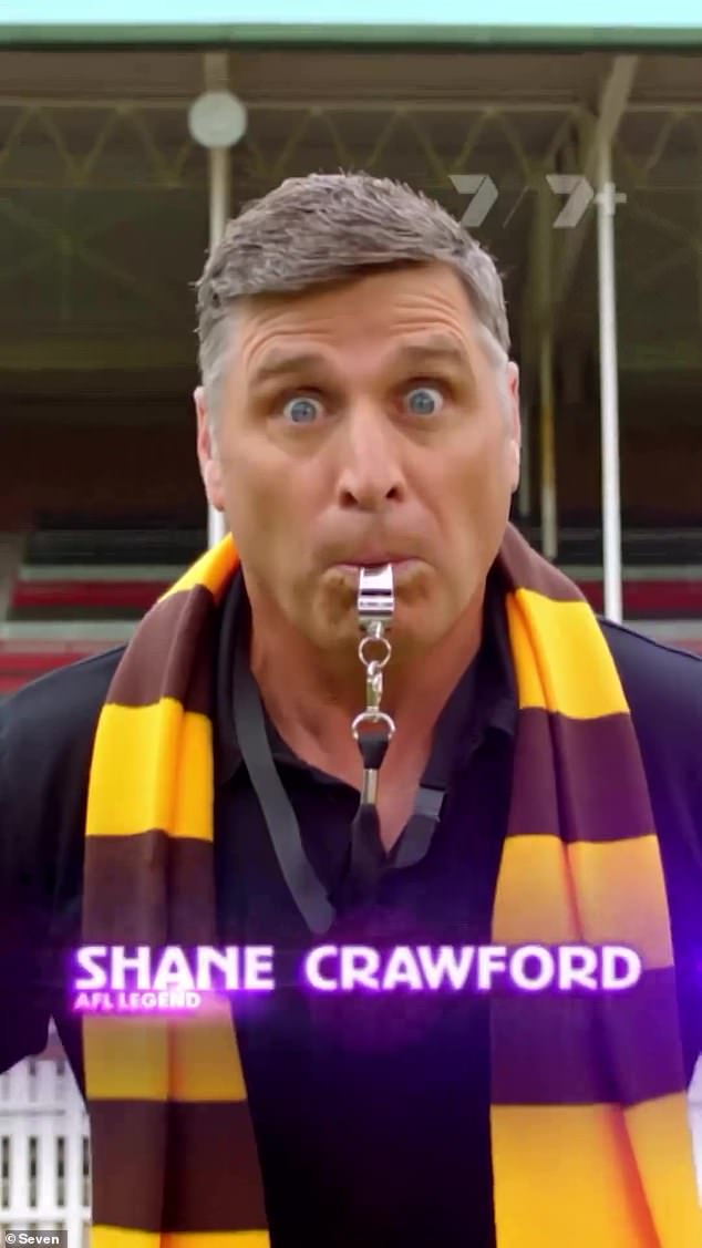 They linked up with AFL legend Shane Crawford