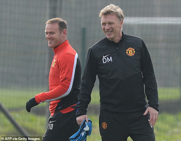 Rooney added that things under David Moyes (right) have never been as bad as they are now