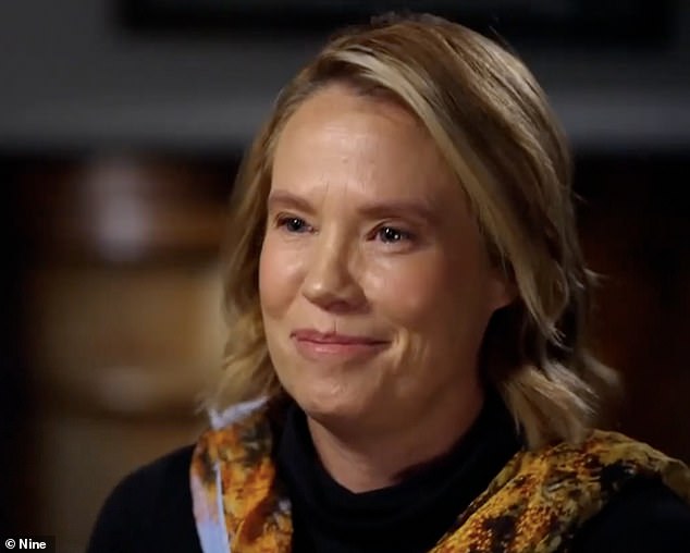 Saffrine Duggan (pictured on 60 Minutes) has dismissed US accusations that her husband shared military secrets with China