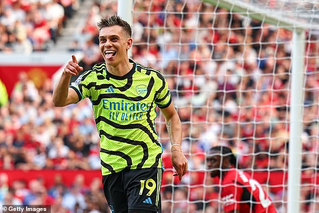 Arsenal won the match at Old Trafford 1-0 thanks to Leandro Trossard's first-half goal