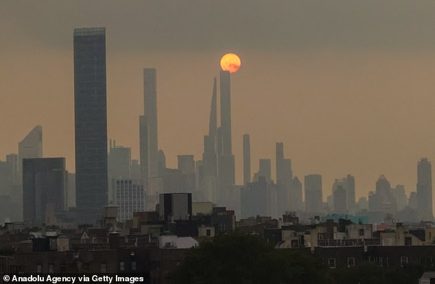 The smoke has raised concerns about poor air quality, with residents fearing a repeat of Canada's 2023 wildfire season, which blanketed New York City in smog for three days.