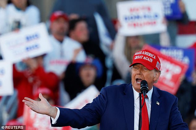 Former President Donald Trump called Burgum 