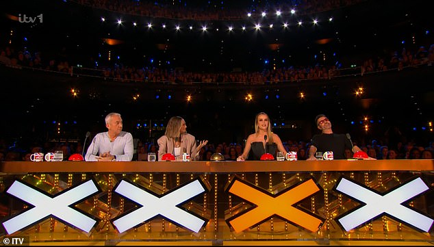 But the audience, and presenters Ant and Dec, gasped in shock when Amanda dramatically pressed her Golden Buzzer