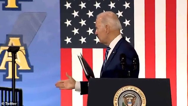 It appears Trump's impression of election rival President Joe Biden as a doddering old man may have hit Melania too close to home, as Trump explained during his rally at the Jersey Shore on Saturday.