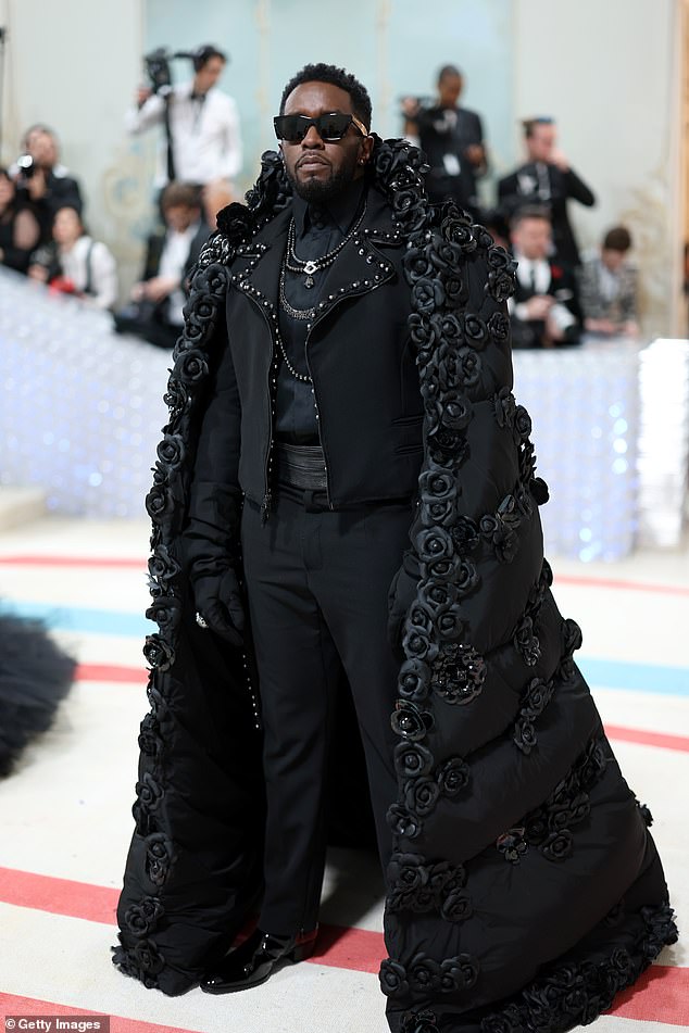 Diddy was pictured at the Met Gala in New York last year