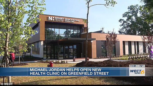 The Novant Health Michael Jordan Family Medical Clinic in Wilmington serves those who are uninsured