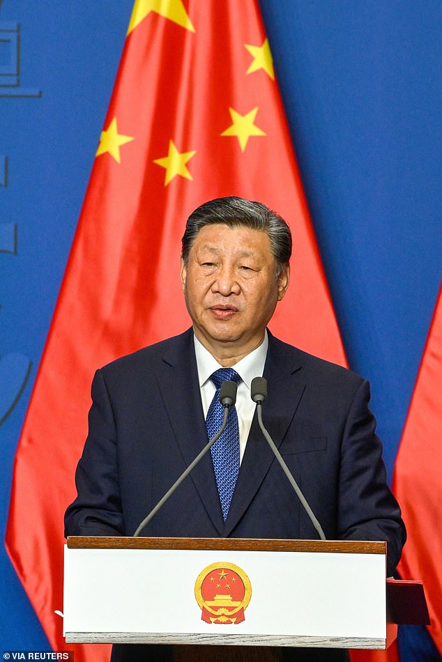 Andrews has been working to promote closer ties between Australia and China, and is said to have hosted his latest venture in China in March (photo by Chinese President Xi Jinping)