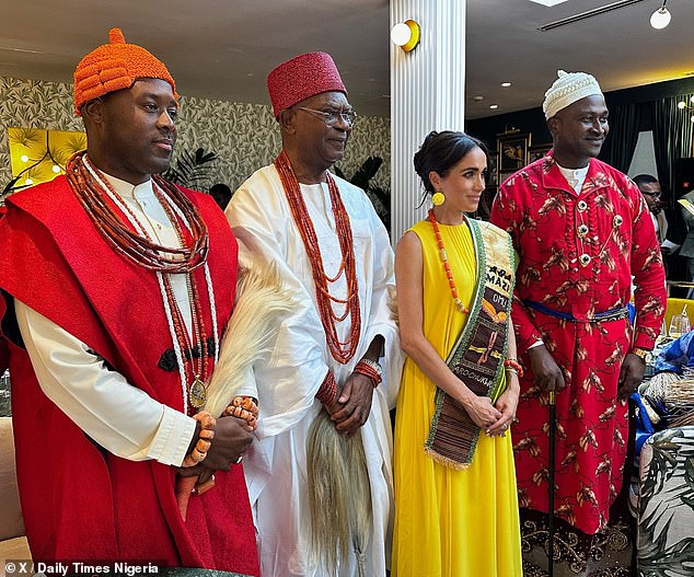 Three Kings – His Eminence Engr Eberechukwu Oji, Eze Aro of ancient Arochukwu Kingdom, Igwe Alfred Achebe, the Obi of Onitsha and Grand Olu of Warri Kingdom – participated in the naming ceremony