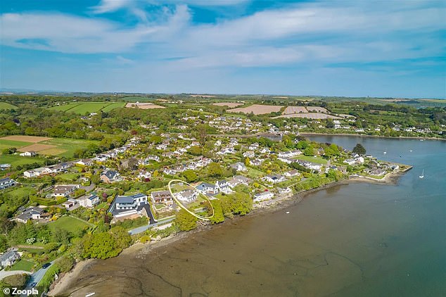 This bungalow for sale in Truro, Cornwall is located on the coast and offers water views