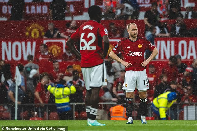 The Red Devils suffered their fourteenth defeat of the season in the competition against Arsenal on Sunday