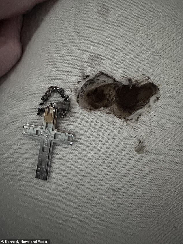 Rayce ripped the chain from his neck and dropped it on his bed, leaving a burning three-inch hole in his mattress