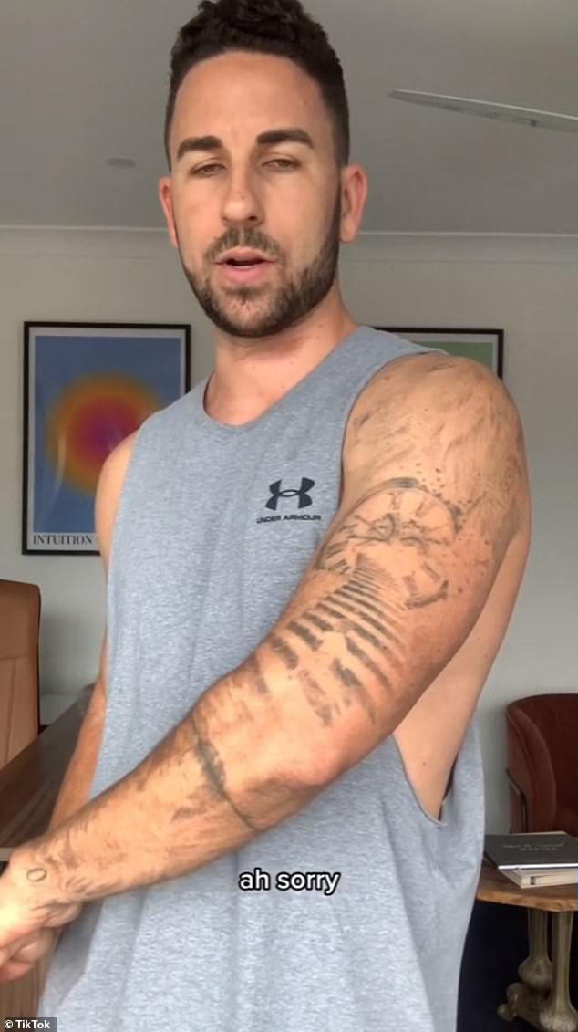 Samuel Davies, who chronicled his journey on TikTok, explained how he landed the role of Colin Donnell's body double on Arrow, but Netflix pulled out because his tattoos required daily coverage