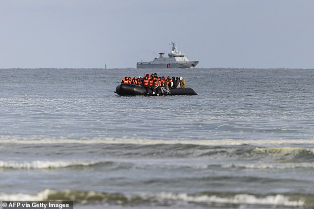 Migrants who left France last month to cross the Channel to Britain