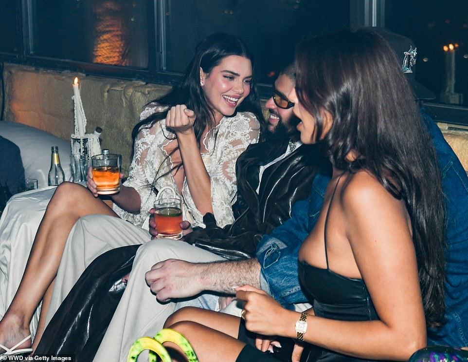 Kendall and Bad Bunny reunited after the Met Gala earlier this month.  The two were spotted side by side enjoying cocktails at the Casamigos party in New York City