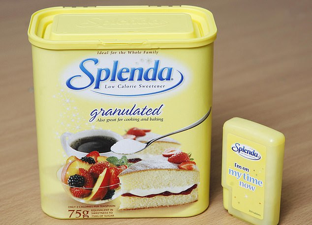 Sucralose, marketed as Splenda, is about 600 times sweeter than real sugar.  Instead of satisfying people's sweet tooth, research has shown that people want to eat more