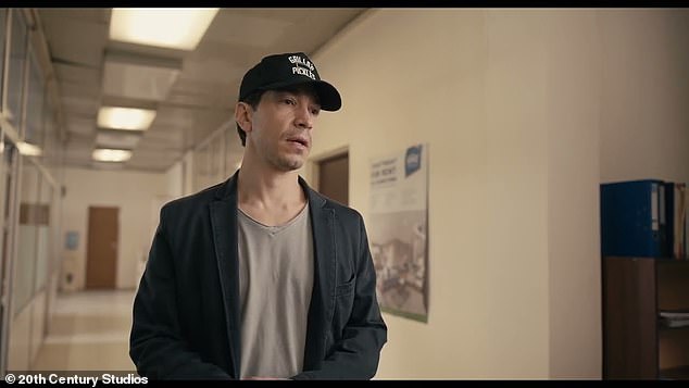 Justin Long plays AJ, an actor who is the homeowner who initially moves into the property so he can prepare to sell it