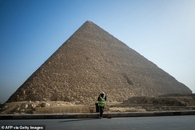 The cemetery contains the remains of King Khufu, who commissioned the iconic pyramid, his relatives and high-ranking officials, suggesting that another elite could be hiding beneath the sand.