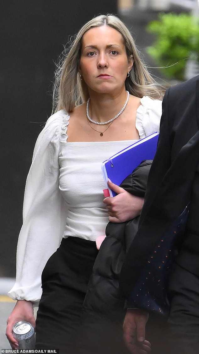 The former teacher - who arrived at court each day of her trial with a pink knitted baby hat tucked into her trousers - broke down in tears yesterday as she gave evidence