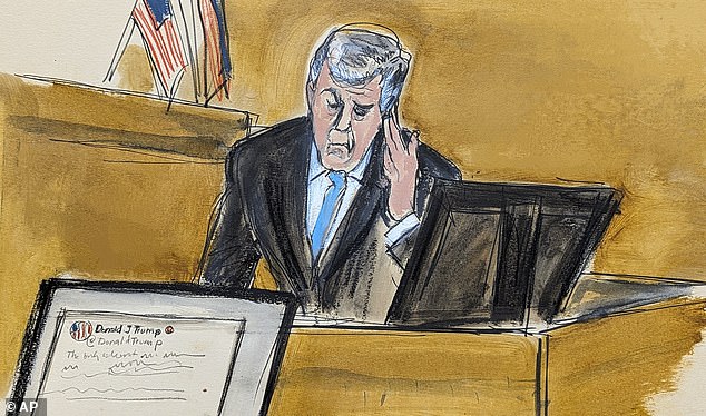 Cohen's testimony was a cautionary tale for Trump's supporters in court