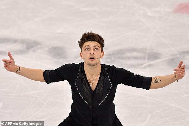 The 29-year-old (pictured at the 2018 Winter Games) reportedly denies all allegations against him and will not face criminal charges