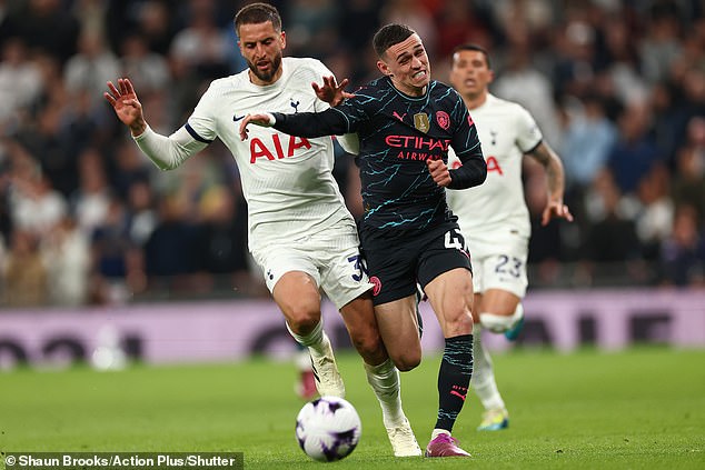 Jamie Carragher claimed Bentancur (left) had played well in the match before his substitution