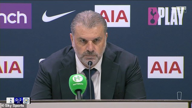 Postecoglou criticized his club after the match because the base was 'fairly vulnerable'