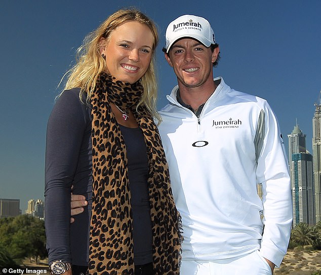 McIlroy is said to have split from Wozniacki in a telephone conversation lasting just a few minutes